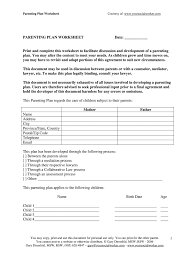 Cbt+ home token economy guide. Parenting Plan Worksheet Fill Online Printable Fillable Blank Pdffiller