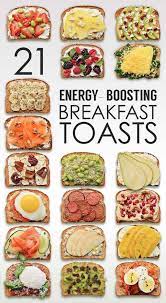 21 Ideas For Energy Boosting Breakfast Toasts Breakfast Toast Healthy Breakfast Toast Healthy Drinks