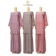 Beautiful baju kurung islamic costume with tudung or hijab biarpun dengan kehadiran pelbagai pakaian lain yang lebih moden, namun baju tradisional itu juga selalunya yang kita cari. Bkp21 Baju Kurung Pesak Biasa Tradisional Johor Material Swiss Cotton Shopee Malaysia