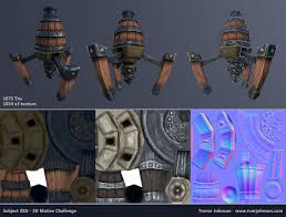 Zed Bot Trevor Johnson Low Poly 3d Models Art Contest Fantasy Rpg