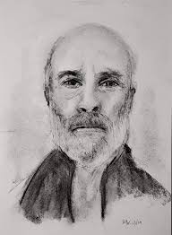 Charcoal sketch for a painting in the future