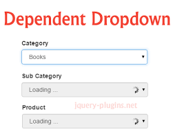 Dependent Dropdown Jquery Plugin For Cascading Dropdownlist Jquery Plugins Javascript
