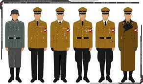 Overview Of Artur Axmann S Uniforms By Grand Lobster King On Deviantart Jedi Outfit Base Clothing American Army