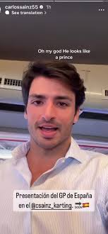 Prince Eric Carlos Sainz