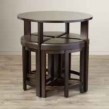 Earleville 5 Piece Dining Table Set Dining Table Setting Small Dining Table Round Dining Table