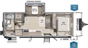 Forest river georgetown floor plan 364ts. Surveyor Legend 252rble Forest River Rv Manufacturer Of Travel Trailers Fifth Wheels Tent Campers Motorhomes