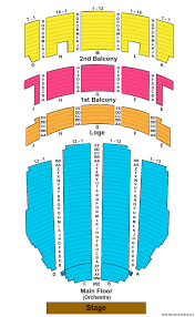 Adler Theatre Seating Chart