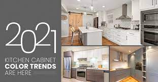 It's all about simplicity and a focus on cabinetry details,' explains busola evans, kitchen and bathroom supplement editor. 2021 Kitchen Cabinet Color Trends Are Here Cabinetcorp