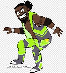 Páginas para imprimir y colorear gratis de una gran variedad de temas, . The New Day Professional Wrestler Wwe Cartoon Kofi Kingston Vertebrate Human Png Pngegg