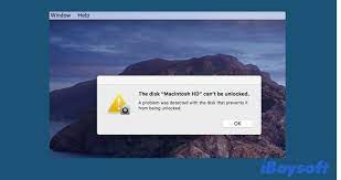 Aug 09, 2017 · here's how the unlock procedure works for disk utility: How To Fix The Disk Macintosh Hd Can T Be Unlocked