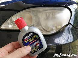 Pemilik kereta di malaysia tentu dah cukup 'masak' dengan masalah ini. Cuci Lampu Headlamp Kereta Kuning Dengan Pengilat Dan Pencuci Waxco