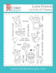Lovie Friends Stamps Stamp Lovie Stamp Design