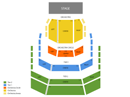 Nashville Performing Arts Center Seating Chart Orpheum