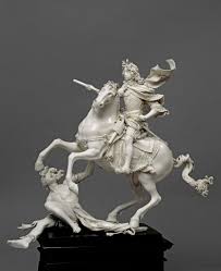 King Joseph I Triumphing Over Fury Matthias Steinl 1693 Scultura Antica Disegni Di Cavalli Statue
