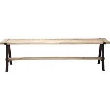 Banc Scissors 165 Cm Kare Design Achat Prix Cuisine Bois Banc Salle A Manger Mobilier Design