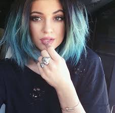 Kylie Jenner Hair Dark Brown Fades Into Blue Jenner Hair Hair Color Pastel Kylie Jenner Hair
