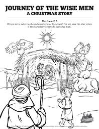 Bible christmas coloring pages are a fun way for kids of all ages to develop creativity, focus, motor skills and color recognition. Matthew 2 Journey Of The Wise Men The Magi Christmas Story Sunday School Coloring Pages Sharefaith Kids