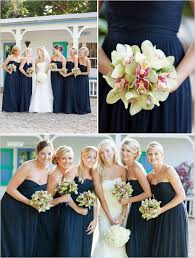 Islamorada Beach Wedding Blue Bridesmaids Navy Blue Bridesmaid Dresses Bridesmaid