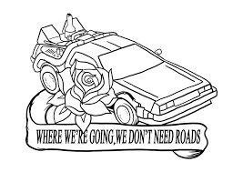 Maybe you would like to learn more about one of these? Never Stay Dead Linework For A Back To The Future Tattoo Flash
