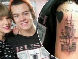 Iced gem is the british. Harry Styles New Tattoo Picked By Taylor Swift See The Evidence Here Mirror Online