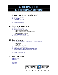 Clothing Line Business Plan Template Free Free Business Template Business Plan Template Free Business Plan Outline Business Plan Template