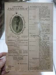 Anda sekarang berada di halaman yang tepat. Jual Pamflet Kuno Laksanakno Pantja Sila M Kartawinata 1884 Di Lapak Budy Antiques Gallery Bukalapak