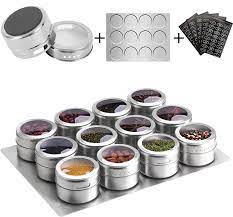 Square shaped vintage glass spice hoosier jar/canister with metal lid. Best Spice Jars Sous Vide Guy
