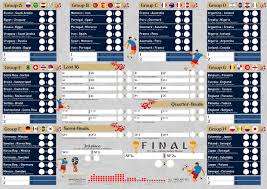 67 Problem Solving A4 World Cup Chart