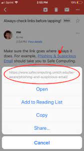 Check Links On Your Smartphone Before Tapping – Michigan It News