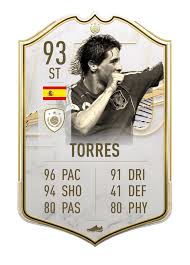 Create and share your own fifa 21 ultimate team squad. This Could Be Torres Fifa Prime Icon Moments Card The Image Is From Him Scoring The Goal Against Germany In 2008 Euros Fifa
