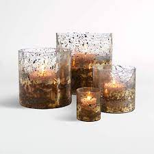 Shop our glass hurricane candle holders selection from the world's finest dealers on 1stdibs. Sona Glass Hurricane Candle Holders Crate And Barrel