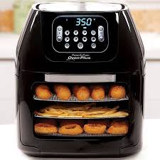 Power 6 Quart Airfryer Oven Plus Black Walmart Com Air Fryer Oven Recipes Cooking Oven