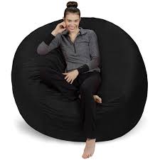 Bean bags are actually amazing for pregnant women. Ebern Designs Large Bean Bag Chair Lounger Reviews Wayfair