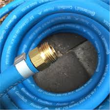 Indeed, the nozzle features six spray patterns that allow you to easily adjust the water pressure to the application. 50 X 5 8 Continental Blue Rubber Water Hose With Swivtech Swivel Fitting 02 2409st