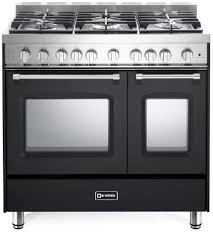 Maybe you would like to learn more about one of these? Verona Vpfsgg365de Verona 36 Wide All Gas Double Oven Range Matte Black Vpfsgg365de D K Appliances Inc