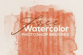 Free watercolor wash photoshop brushes 7. 12 Free Abstract Watercolor Brushes On Behance