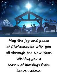 May the blessings of peace, good will, and happiness be with you at christmas and always. Religious Christmas Card Greetings Xdpedia Com 5478