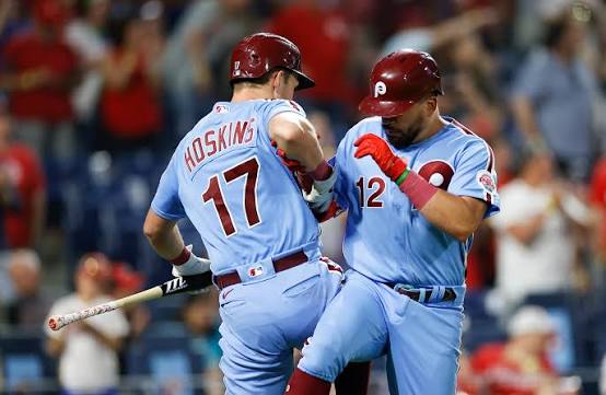 The Phillies will wear their powder blue uniforms for Game 5 of the World  Series