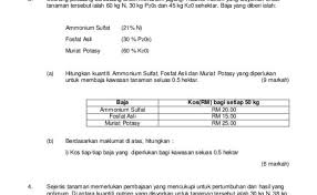 Contoh Kertas Soalan Kimia Tingkatan 4 600 Tips Otosection