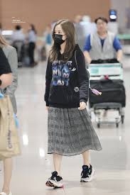 180913 Blackpink At Icn Airport Gaya Model Pakaian Korea Gaya Model Pakaian Gaya Ulzzang