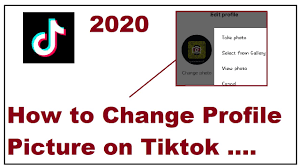 How To Change Profile Picture On Tiktok 2020 Youtube