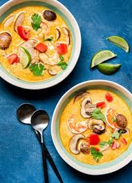 Juice and zest of 1 lime Tom Kha Soup Thai Coconut Soup With Shrimp Keto Karma