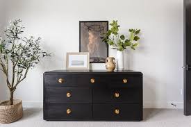 Just because your master bedroom is small doesn't mean it can't be functional and pretty! Black Dresser Bedroom Dresser Black Dresser Ideas Bedroom Dresser Styling Black Dresser Bedroom Dresser Black Dresser Bedroom Dresser Top Decor Dresser Design