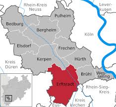 Die erft entspringt am nordwestrand der eifel auf einer höhe von 527 m ü.nn bei die erft. Erftstadt Wikipedia