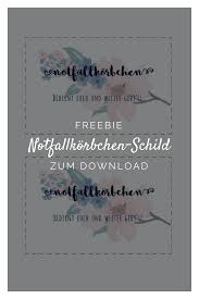 Freebie Schild Fur Dein Notfallkorbchen Notfallkorbchen Hochzeit Diy Hochzeit Ideen Fur Die Hochzeit