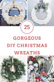 I've been designing handmade wreaths and arrangements for as long as i can remember. 25 Easy To Make Diy Christmas Wreaths You Will Love Our Crafty Mom