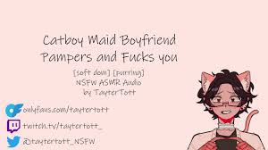 Catboy Maid BF Pampers & Fucks You NSFW ASMR Audio soft dompurring NNN Day  1