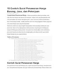 Contoh surat permohonan izin mengadakan kegiatan. Contoh Surat Penawaran Kelas X Contoh Surat