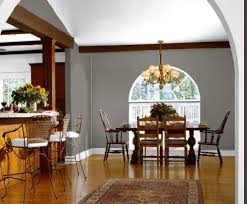The red is such a rich color and i thought it looked so elegant. Why You Shouldn T Paint Your Dining Room Gray The Decorologist