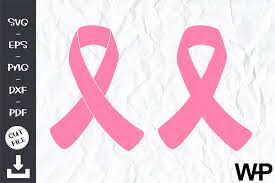 Download Cancer Pink Ribbon Svg Set Of 2 Graphic By Wanchana365 Creative Fabrica PSD Mockup Templates